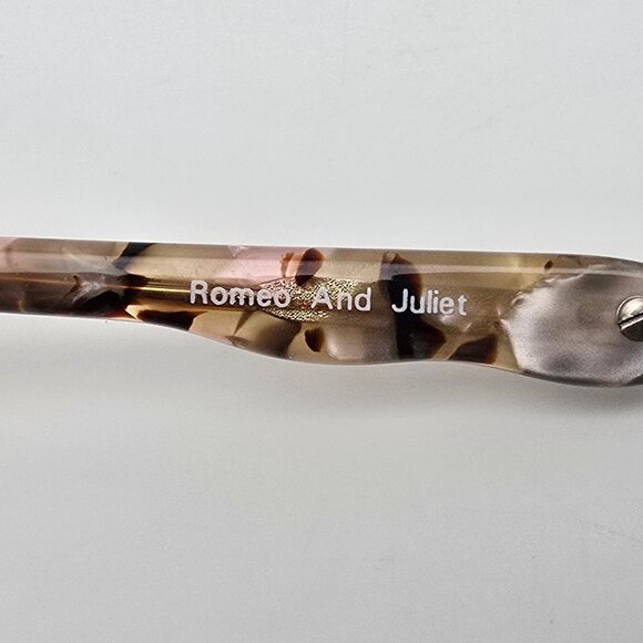 *SOLD*Brighton Romeo Juliet Silver Olive Pink Tortoise Frame Brown Lens Sunglass - Picture 8 of 16